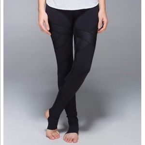 RARE LULULEMON Cire Satin Stirrup Wunder Under SZ4